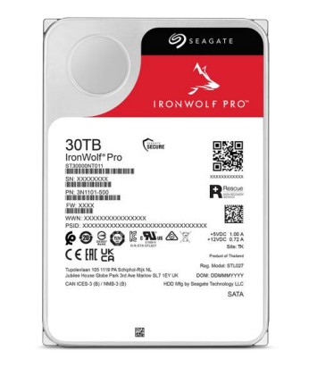 Seagate IronWolf Pro ST30000NT011 internal hard drive 30 TB 7200 RPM