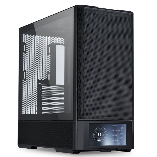 Lian Li LAN207DX Midi Tower Black - Lian Li LAN207DX, Midi Tower, PC,