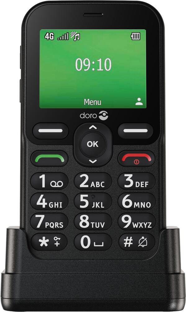 Doro Leva E10 LTE (schwarz) ohne Simlock, ohne Branding