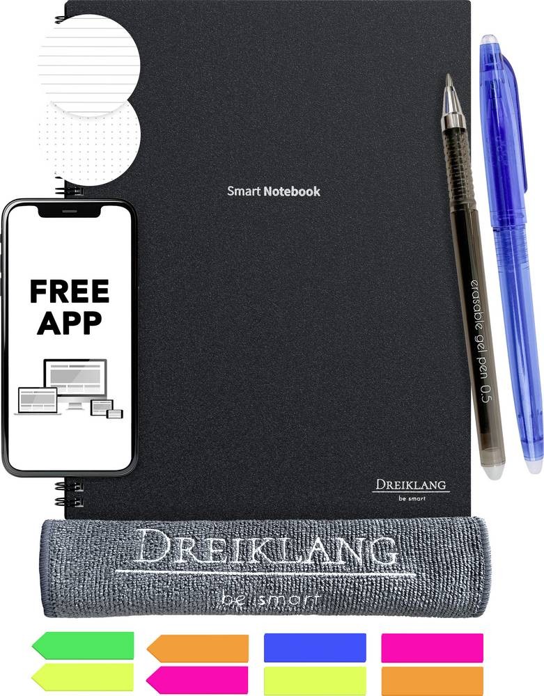 Dreiklang be smart 4270001452115 Wiederbeschreibbares Notizlibro