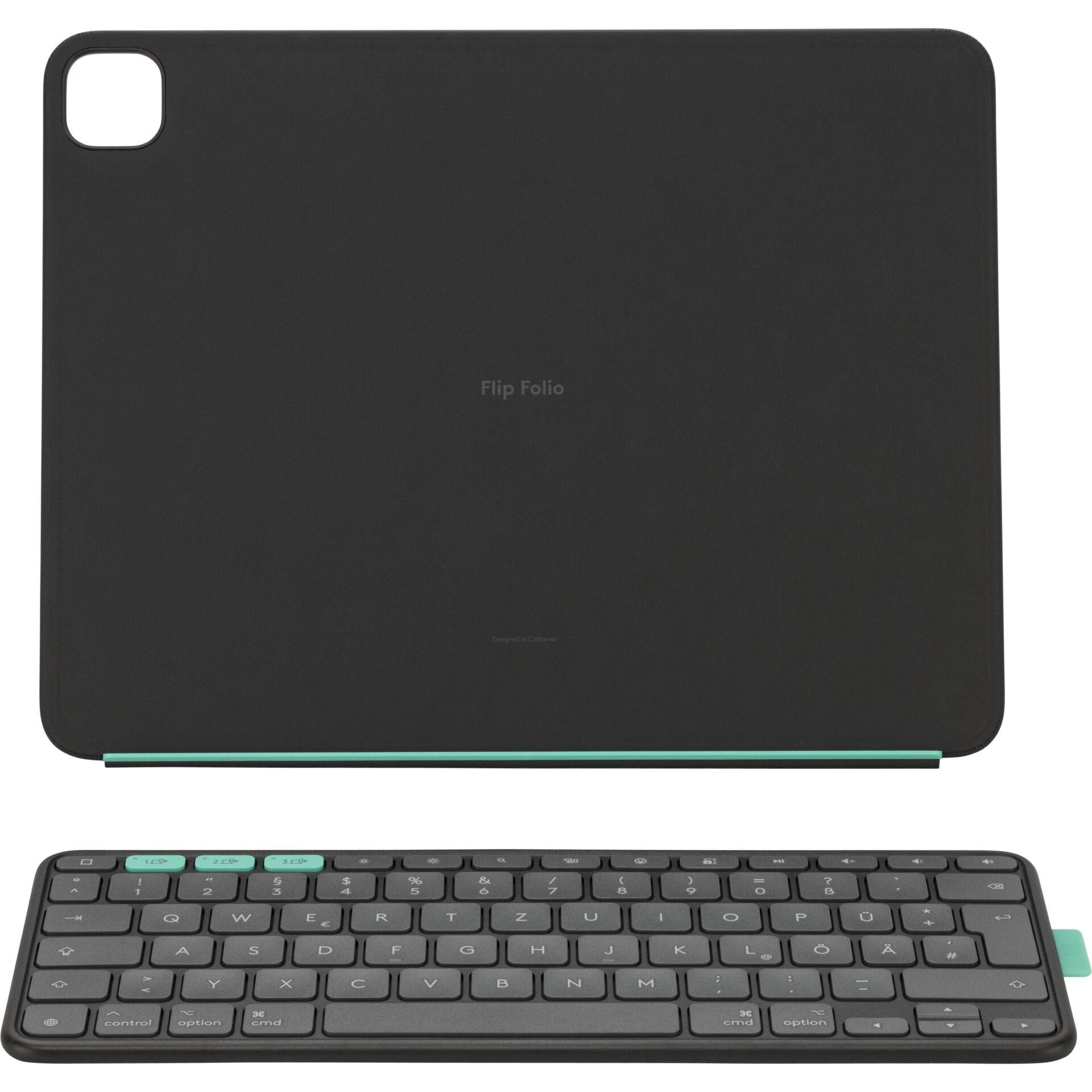 Logitech Flip Folio iPad Pro 13" M4/M5, Air 13" M2/M3, Grafit -