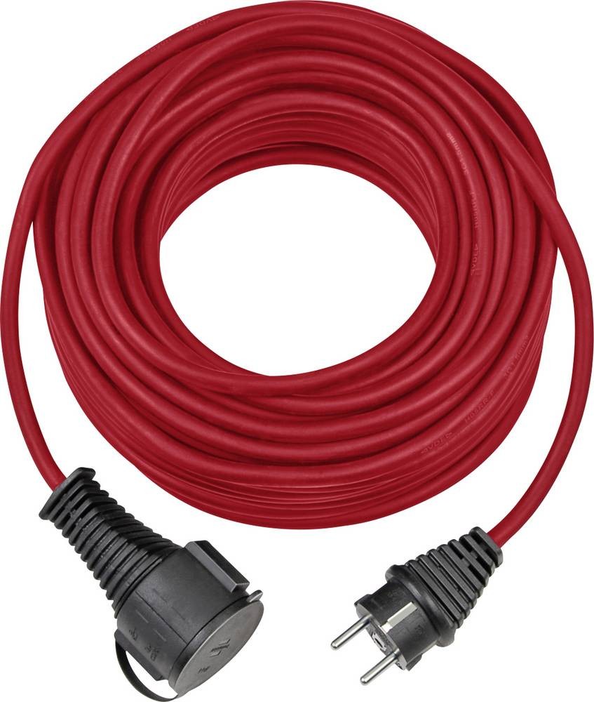 Brennenstuhl 1161860 Strom extension cable Rot 25m H05RR-F 3G 1,5mm²