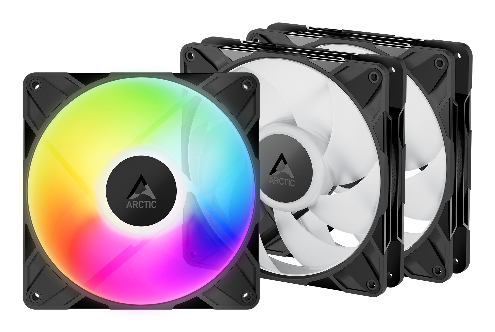 ARCTIC P14 Pro A-RGB - 3 Pack 140 mm A-RGB PWM Fan with Cable