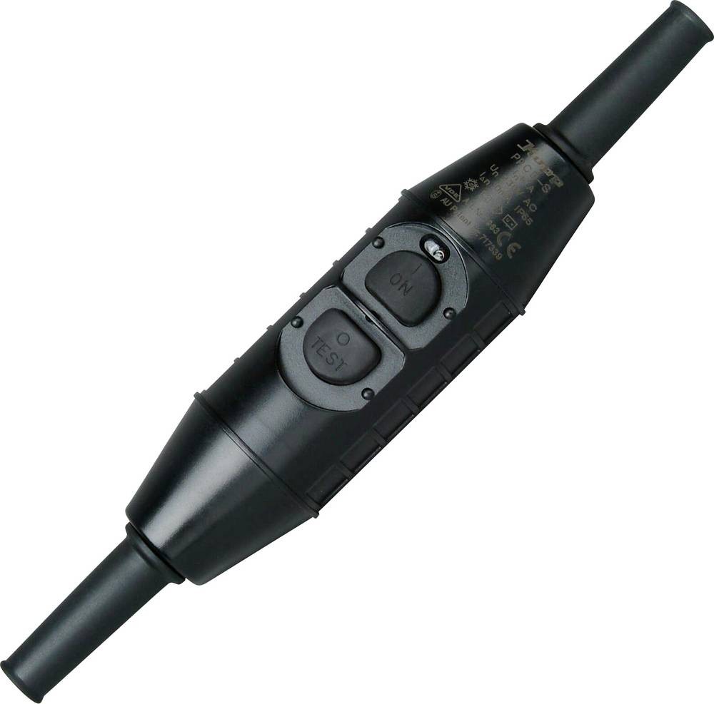 Kopp 196300018 Personenschutz-Zwischenschalter 230V Schwarz IP55