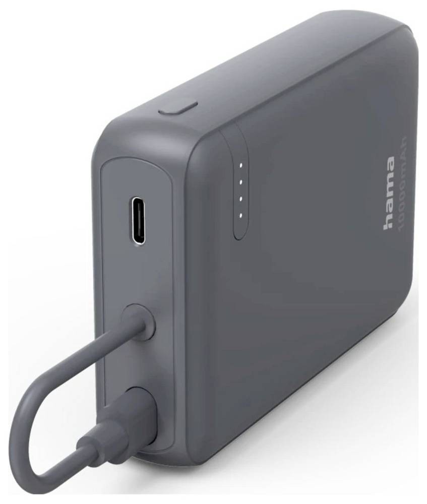 Hama Travel Polímero de litio 10000 mAh Antracita - Hama Travel,