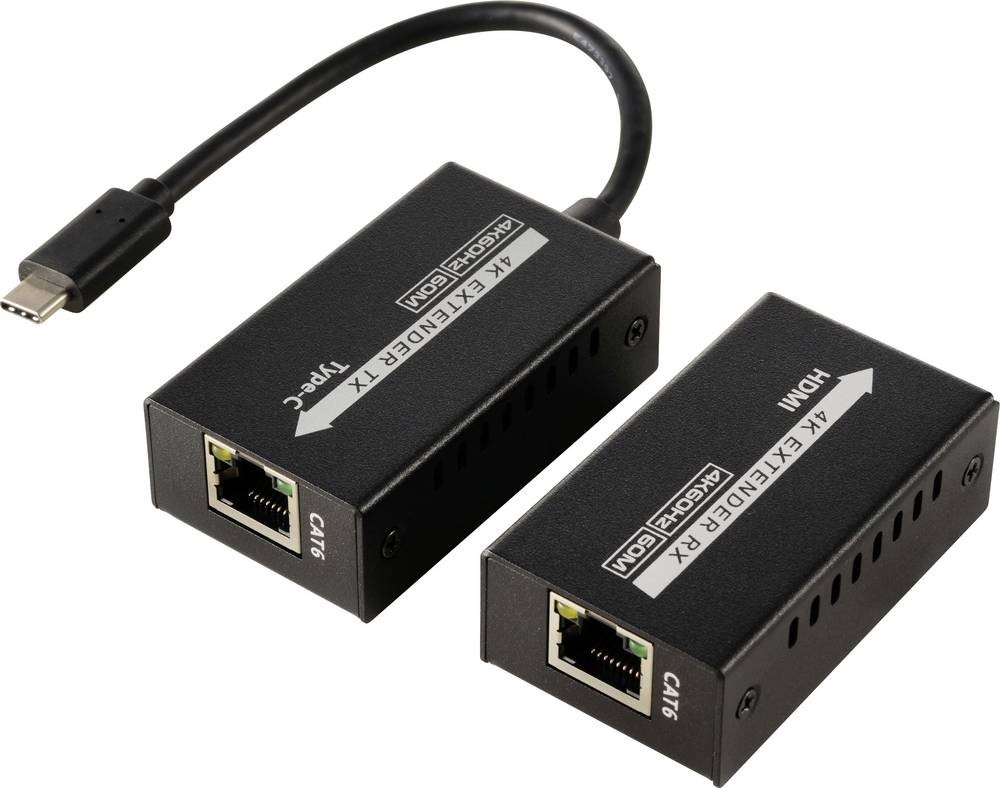 SpeaKa Professional SP-TPCE-500 USB-C (DP Alt Mode) HDMI Extender