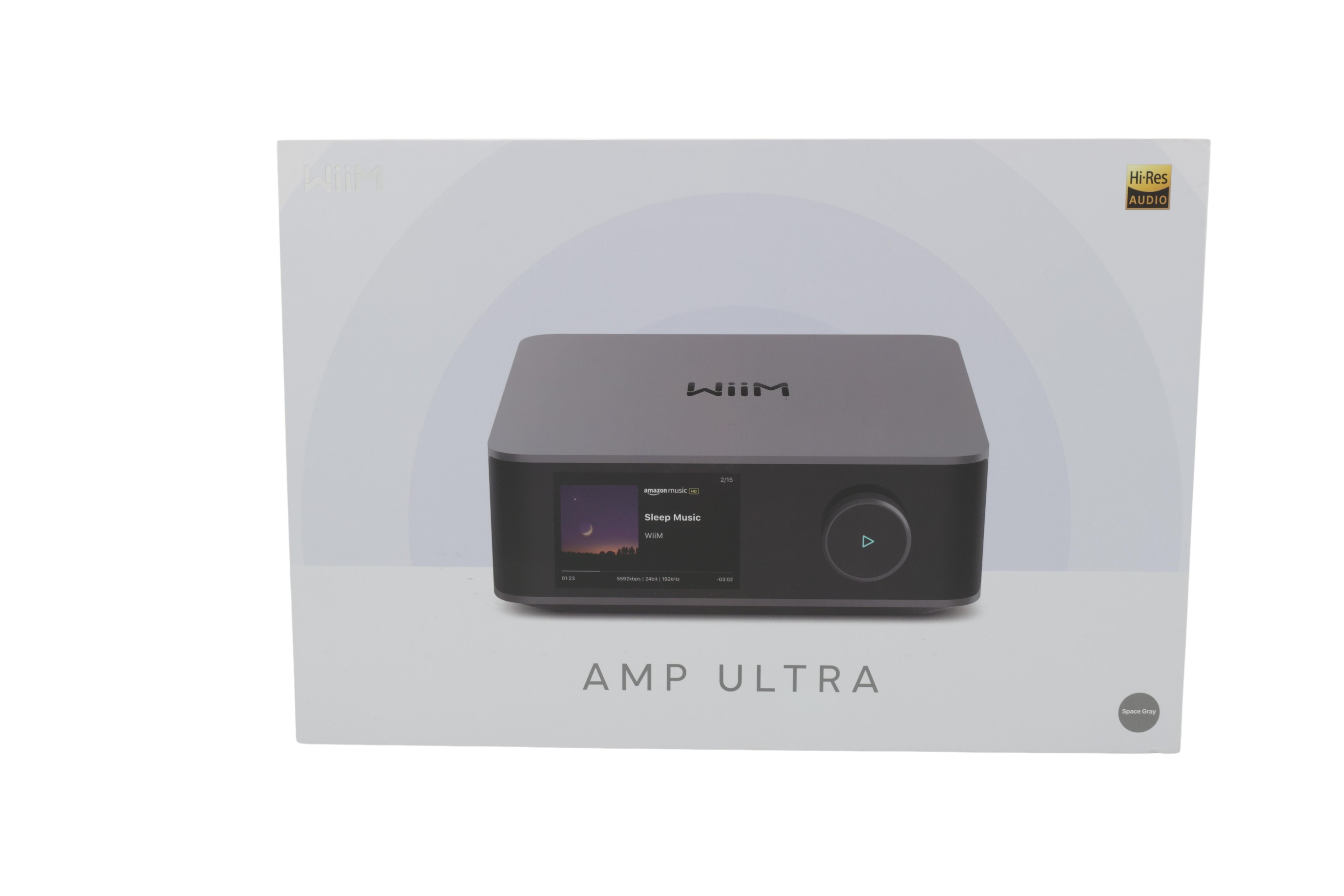WiiM Amp Ultra 2.0 canali Multiuso Grigio - WiiM Amp Ultra, 2.0