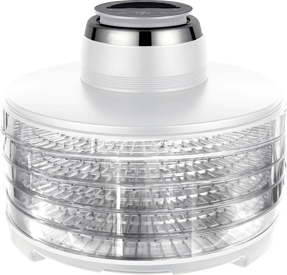 Silva Homeline DA 501 INOX 427002 Dörrautomat Weiß, Inox