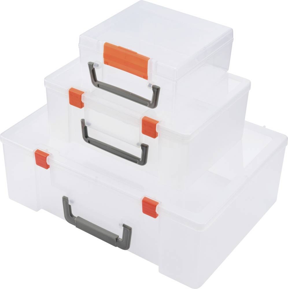 TRU COMPONENTS Sortimentskasten (L x B x H) 365 x 270 x 124mm Anzahl