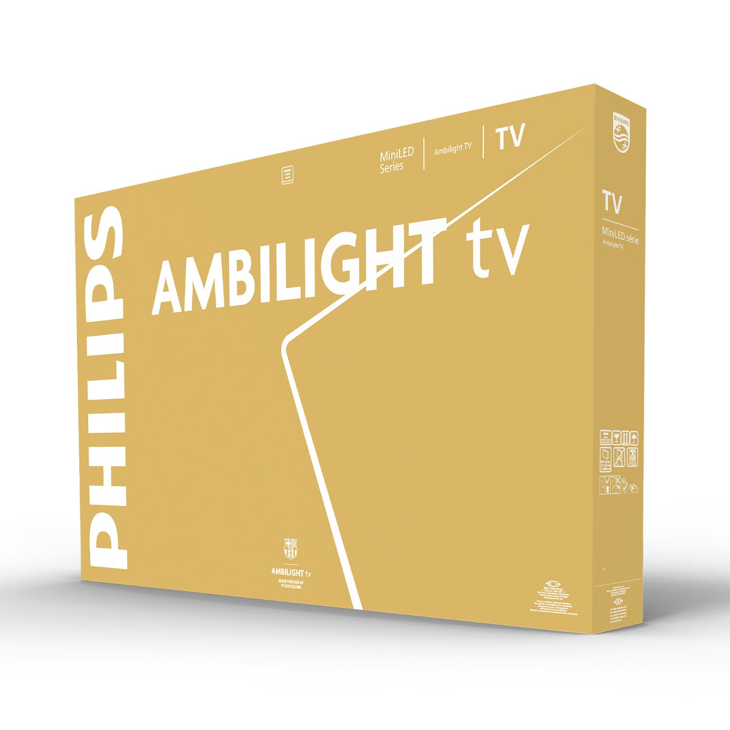 Philips 85MLED910/12 TV 2,16 m (85") 4K Ultra HD Smart TV Wifi Noir -