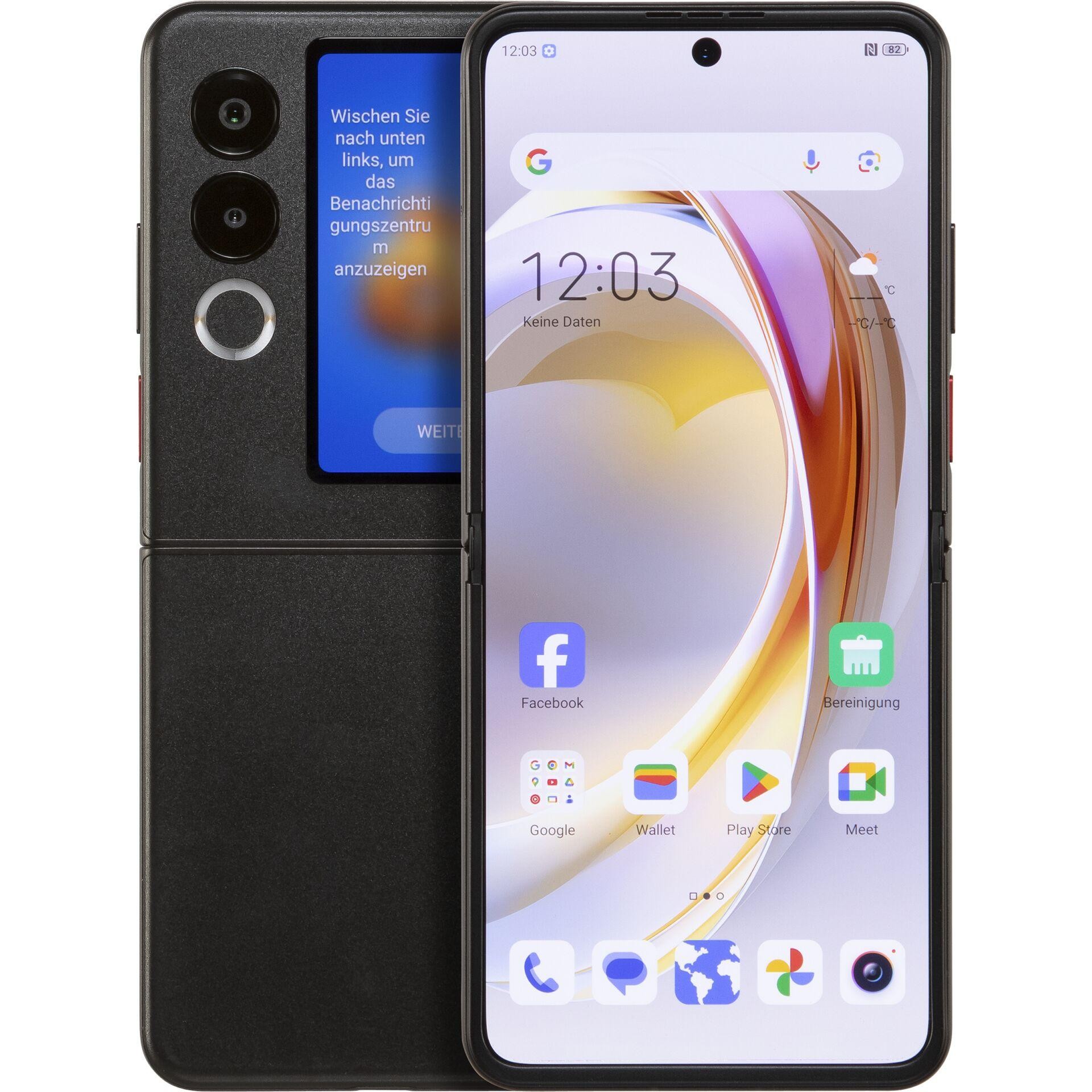 Sotel | Nubia Flip 2 5G 17.5 cm (6.9") 8 GB 256 GB 4325 mAh Black