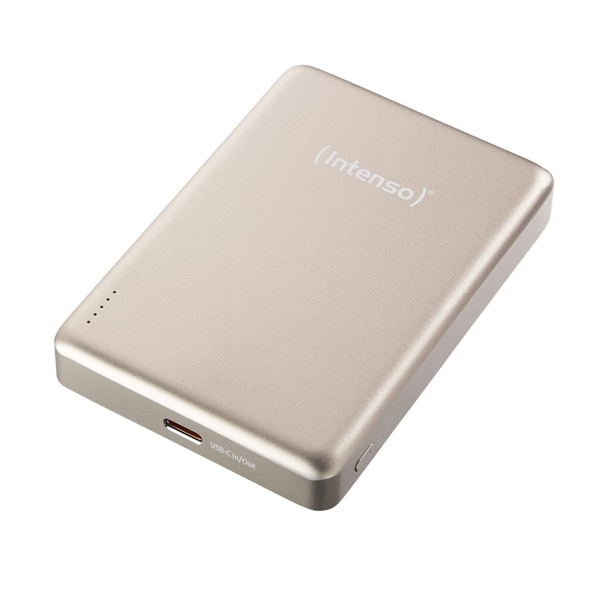 Intenso MW10000 Magnetic Power Bank 10000 mAh MagSafe Compatible,