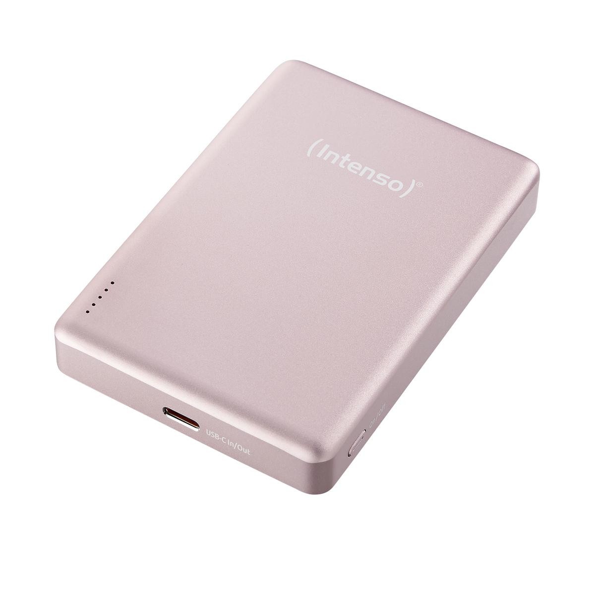 Intenso MW10000 Magnetic Power Bank 10000 mAh MagSafe Compatible,