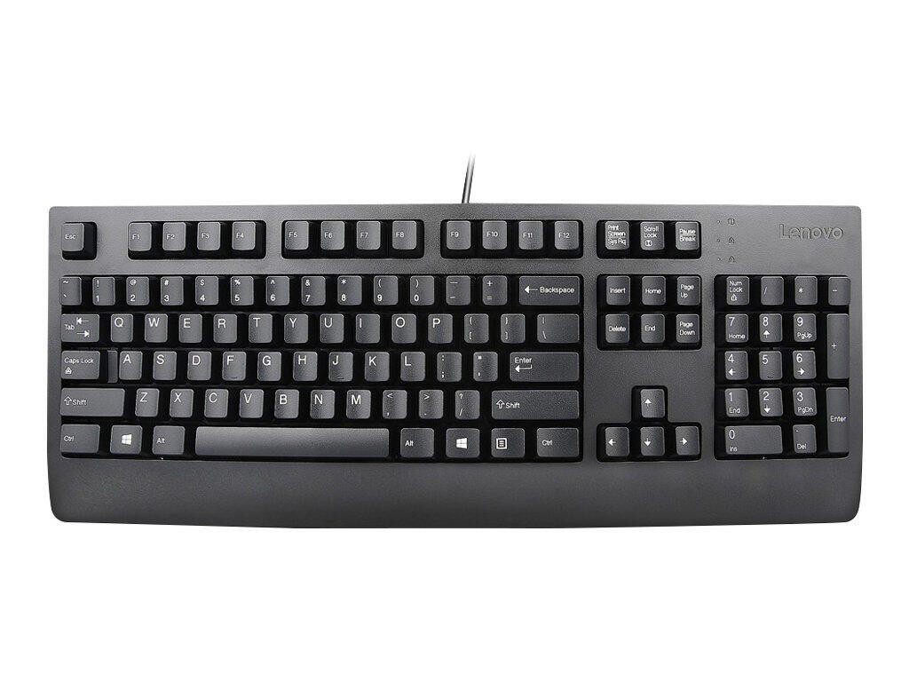 Lenovo 4Y41R64596 USB Tastatur Deutsch, QWERTZ Schwarz