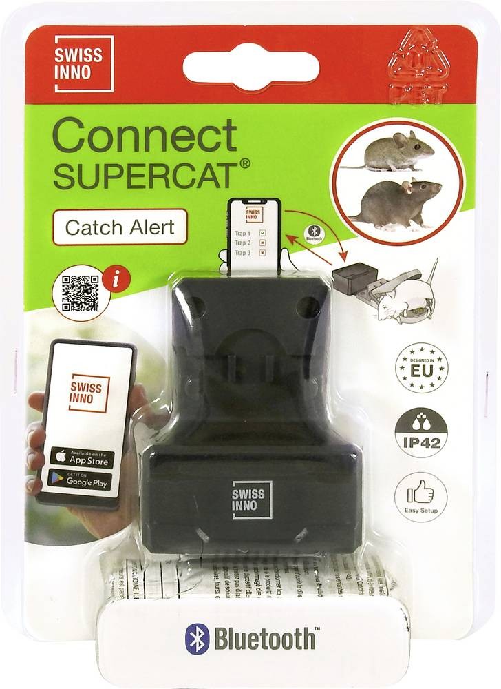 Swissinno Fangmelder Connect SuperCat Mausefalle Funktionsart