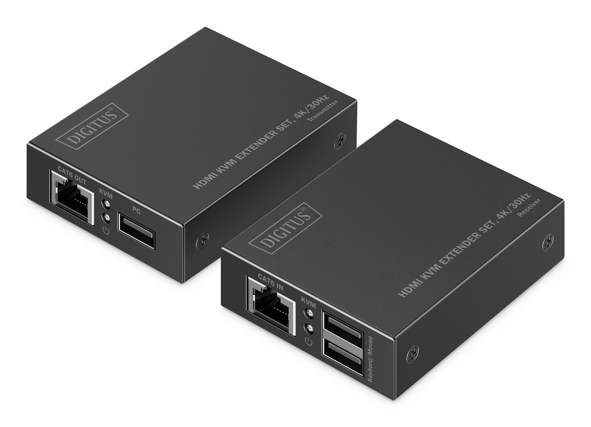 Digitus Kit extender KVM HDMI, 4K/30Hz - Digitus Kit extender KVM