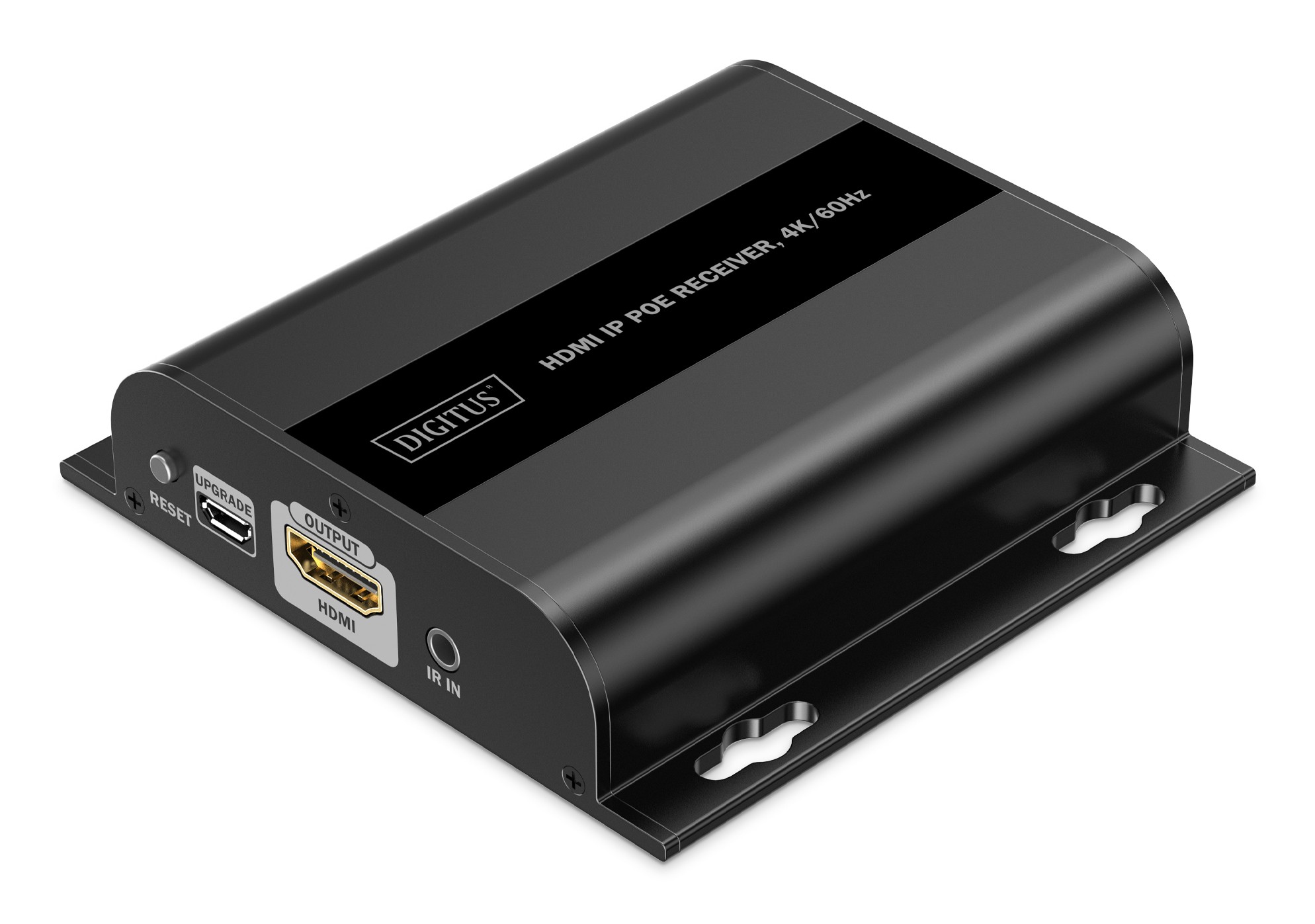 Digitus HDMI IP PoE receiver, 4K/60Hz - Digitus HDMI IP PoE receiver,