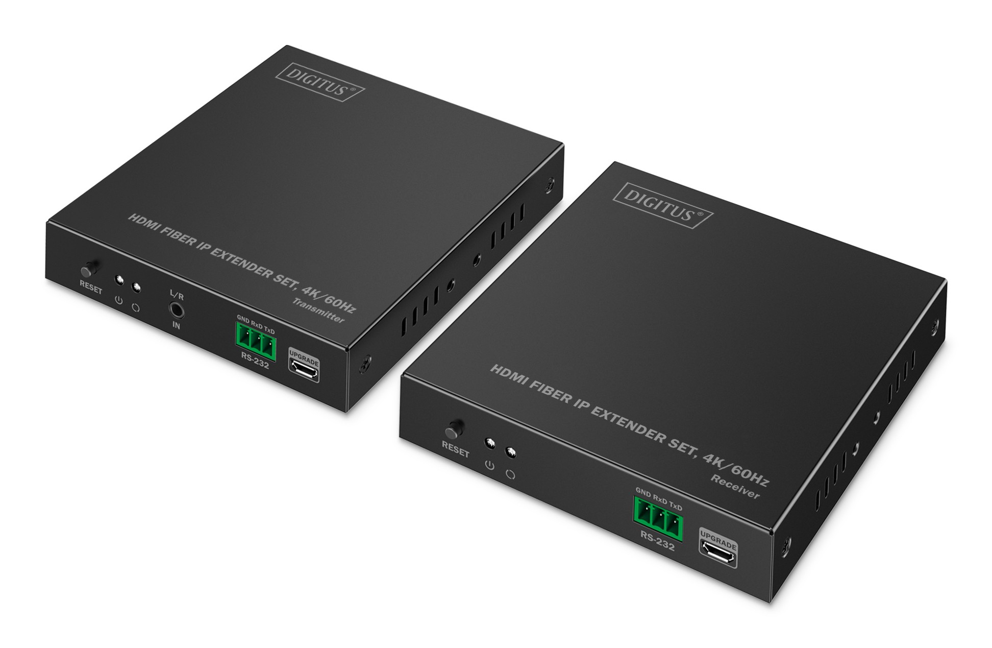 Digitus HDMI Fiber IP Extender Set, 4K/60Hz - Digitus HDMI Fiber IP
