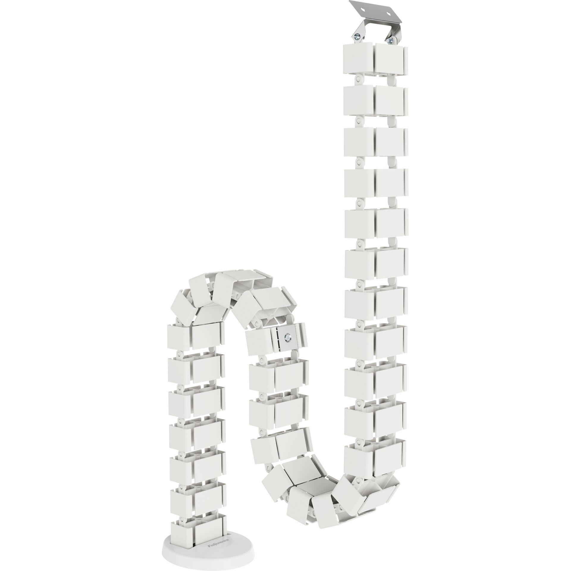 Fellowes 100136872 cable organizer Desk Cable sleeve White 1 pc(s) -