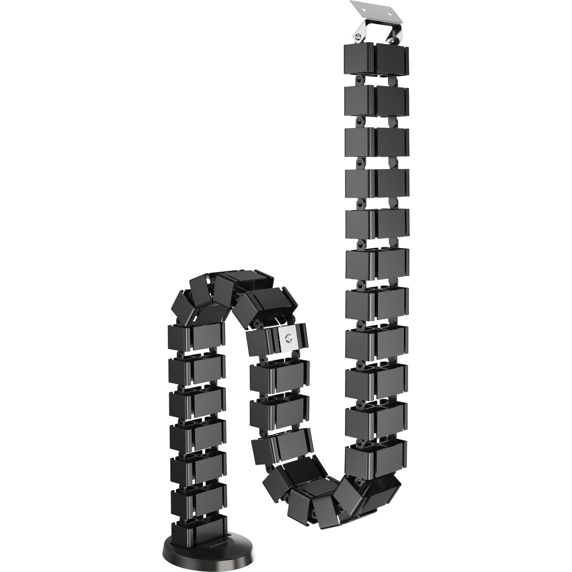 Fellowes 100136871 cable organizer Desk Cable sleeve Black 1 pc(s) -