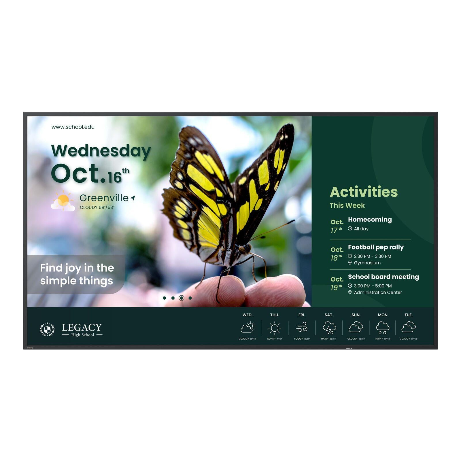 BenQ ST5504 Digital signage flat panel 139.7 cm (55") LCD 350 cd/m²