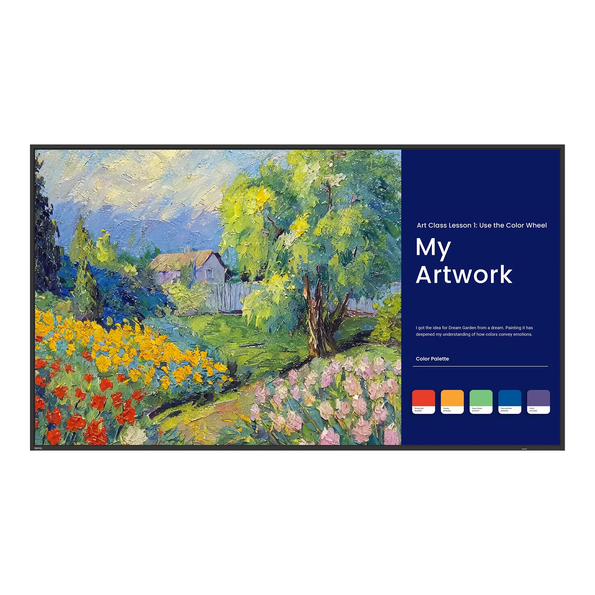 BenQ SL6504 Smart Signage Display Digital signage flat panel 165.1 cm