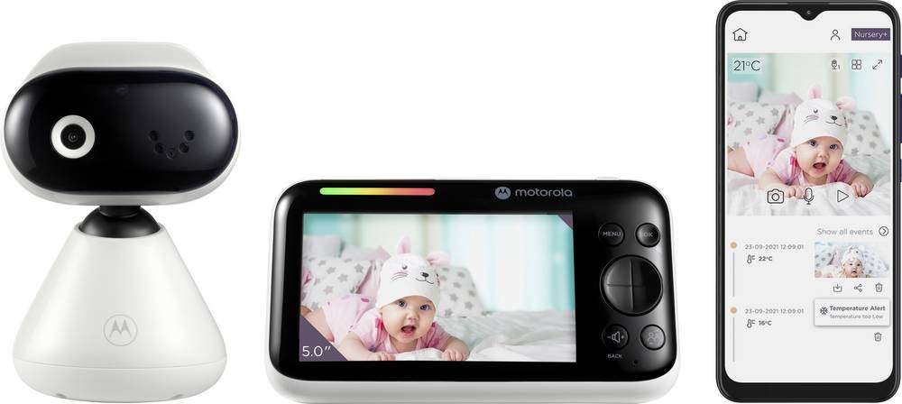 Motorola PIP1500 Connect Babyphone con cámara 2.4GHz