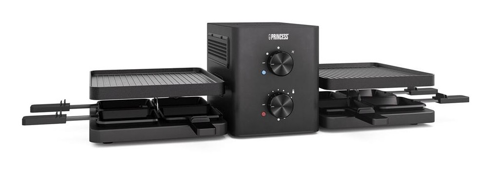 Princess 01.162660.01.001 raclette 8 personne(s) 1500 W Noir -