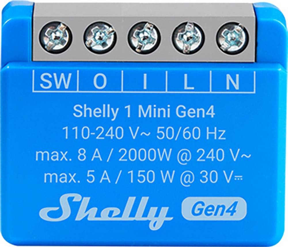 Shelly 1 Mini Gen4 Funk-Schalter