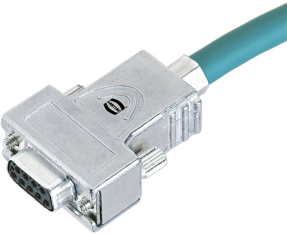 HARTING 61 03 001 0010 61030010010 Schalenbox Zinkdruckguss 1 pc(s)