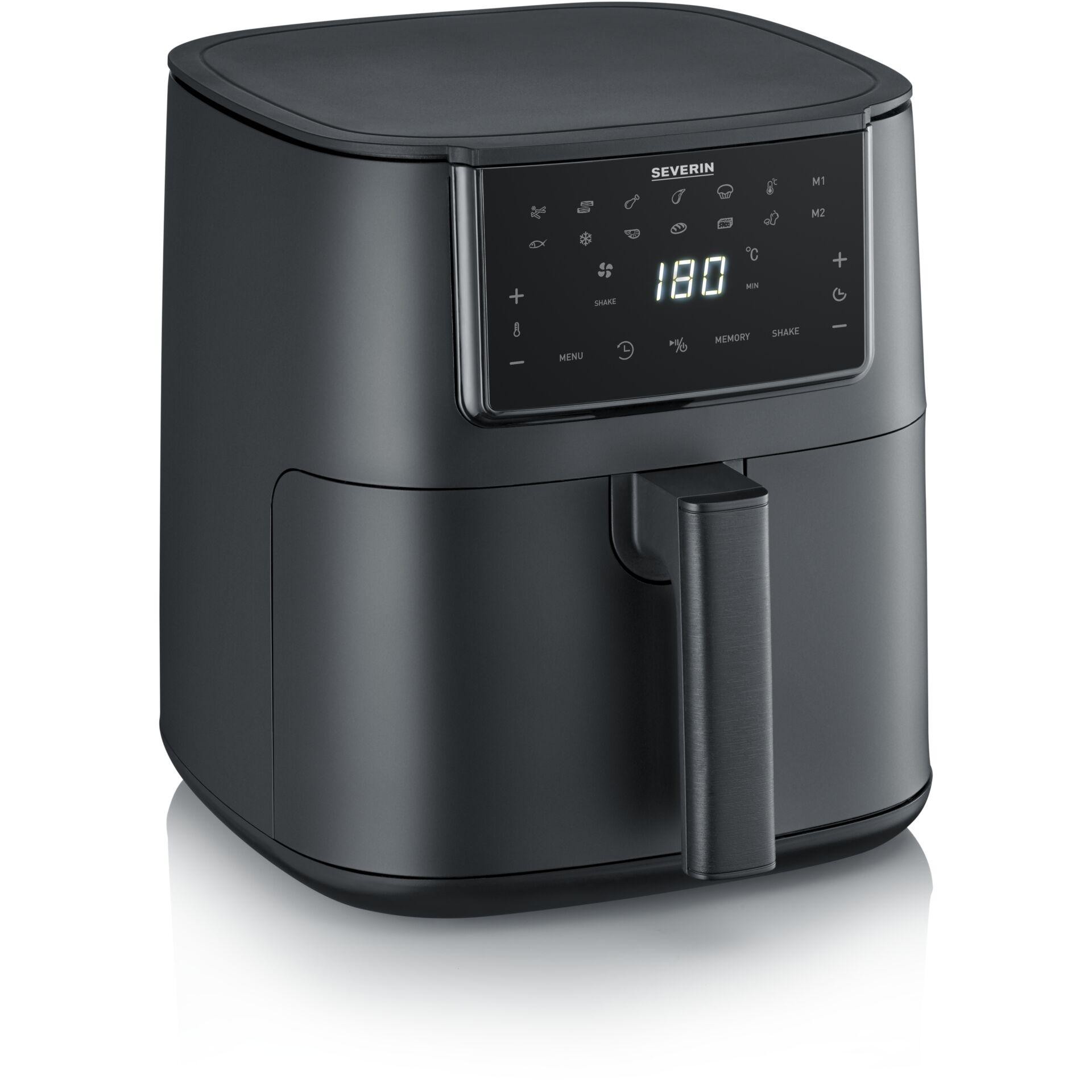 Severin FR 2462 Heißluft-Fritteuse 7l 1700W mit Display,