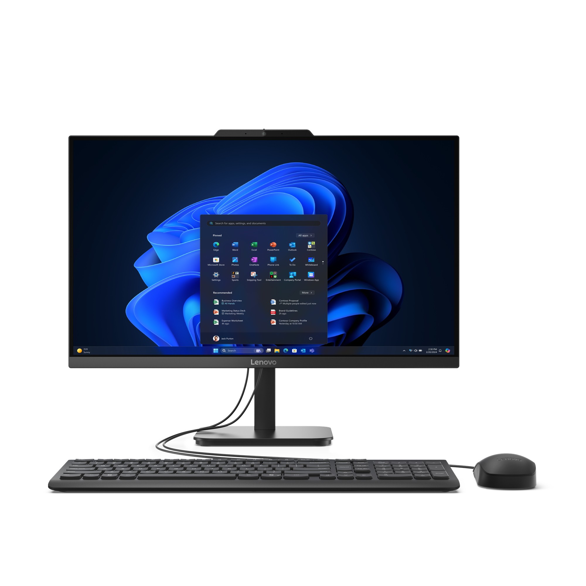 Lenovo V100 Intel Core i3 N-series i3-N305 60.5 cm (23.8") 1920 x