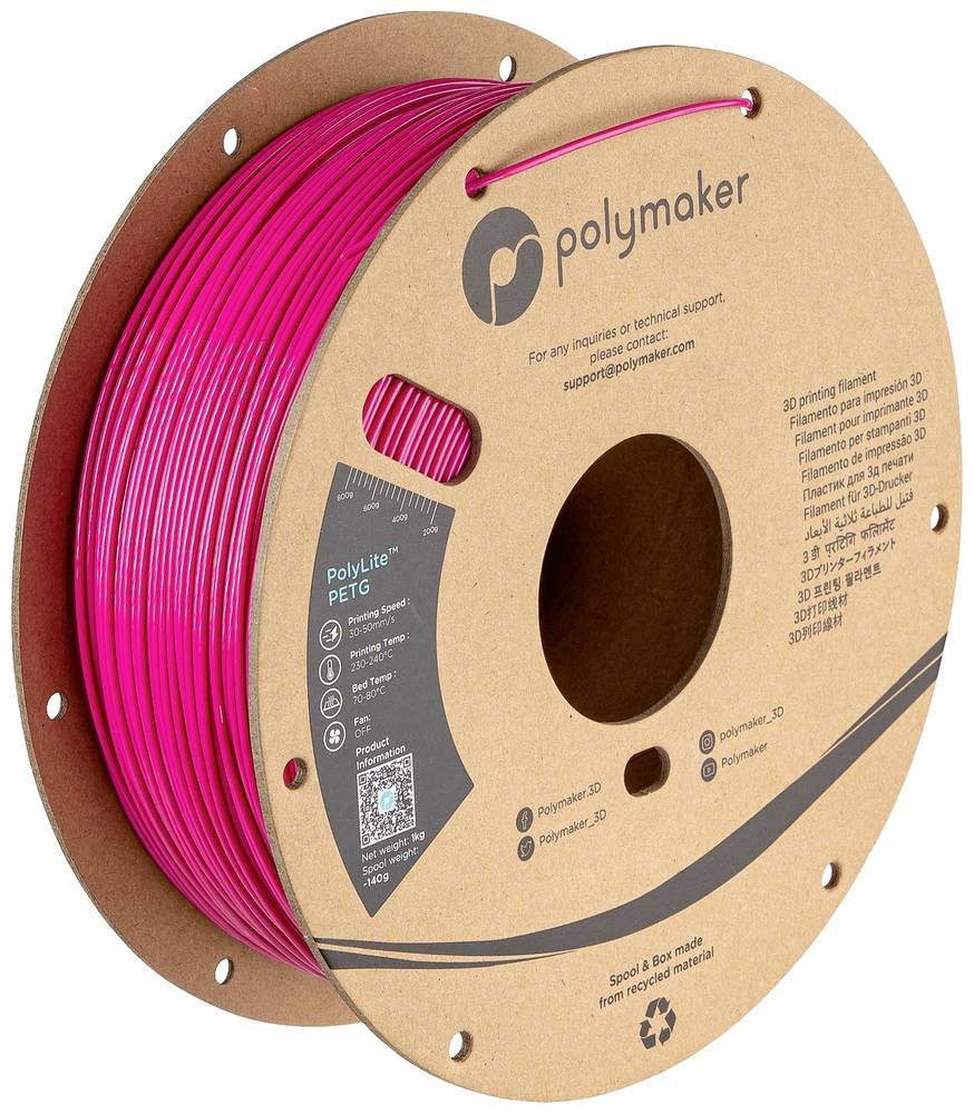 Polymaker PB01039 Filament PETG hitzebeständig, hohe Steifigkeit 1.