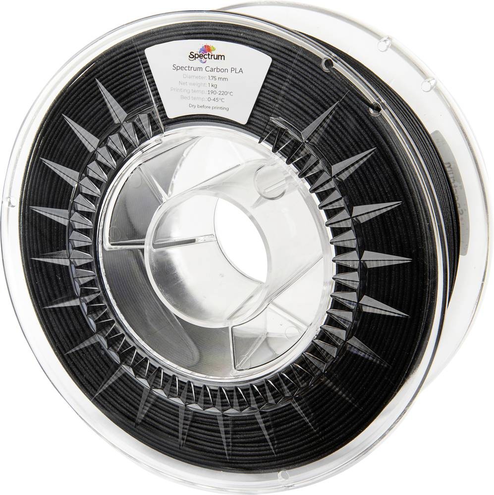 Spectrum Filaments 80466 PLA Carbon Filament PLA-CF Kohlefaserverstä
