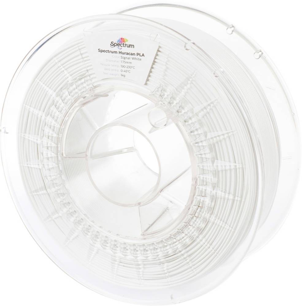 Spectrum Filaments 80929 Huracan PLA SIGNAL WHITE Filament PLA