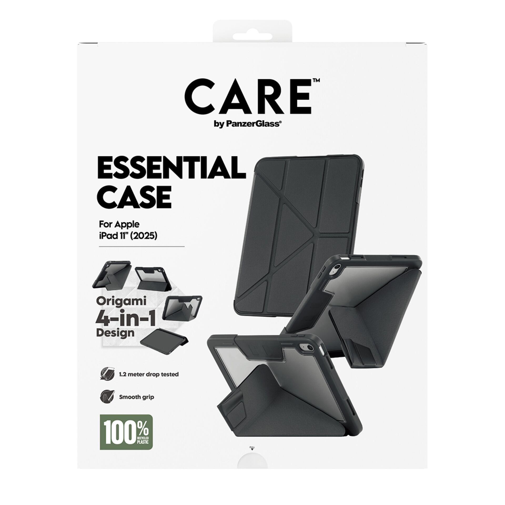 PanzerGlass CARE by by Essential Case Black iPad 11" (2025) |