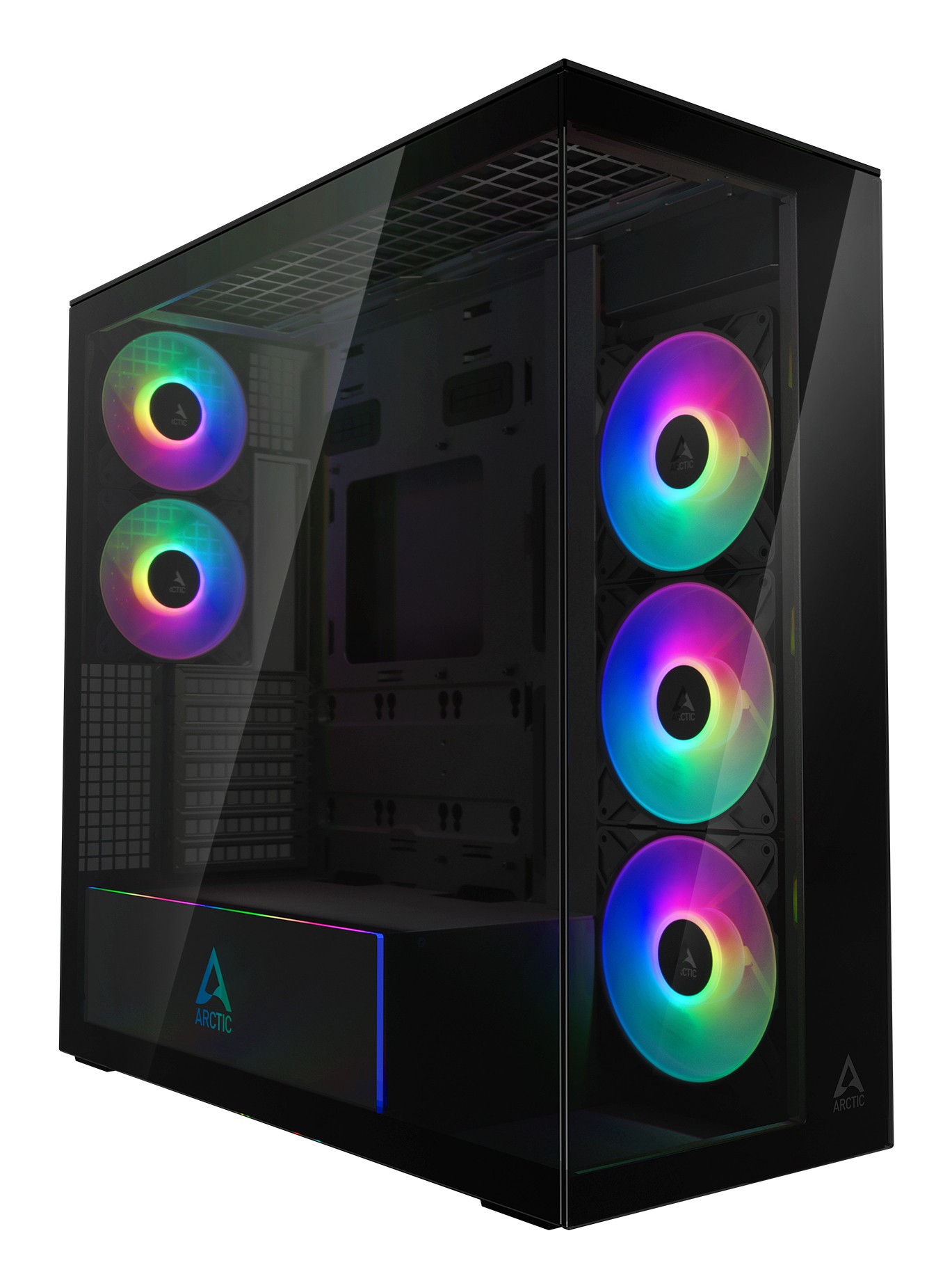 ARCTIC Xtender Black (Mirror Glass) Midi Tower Noir - ARCTIC Xtender