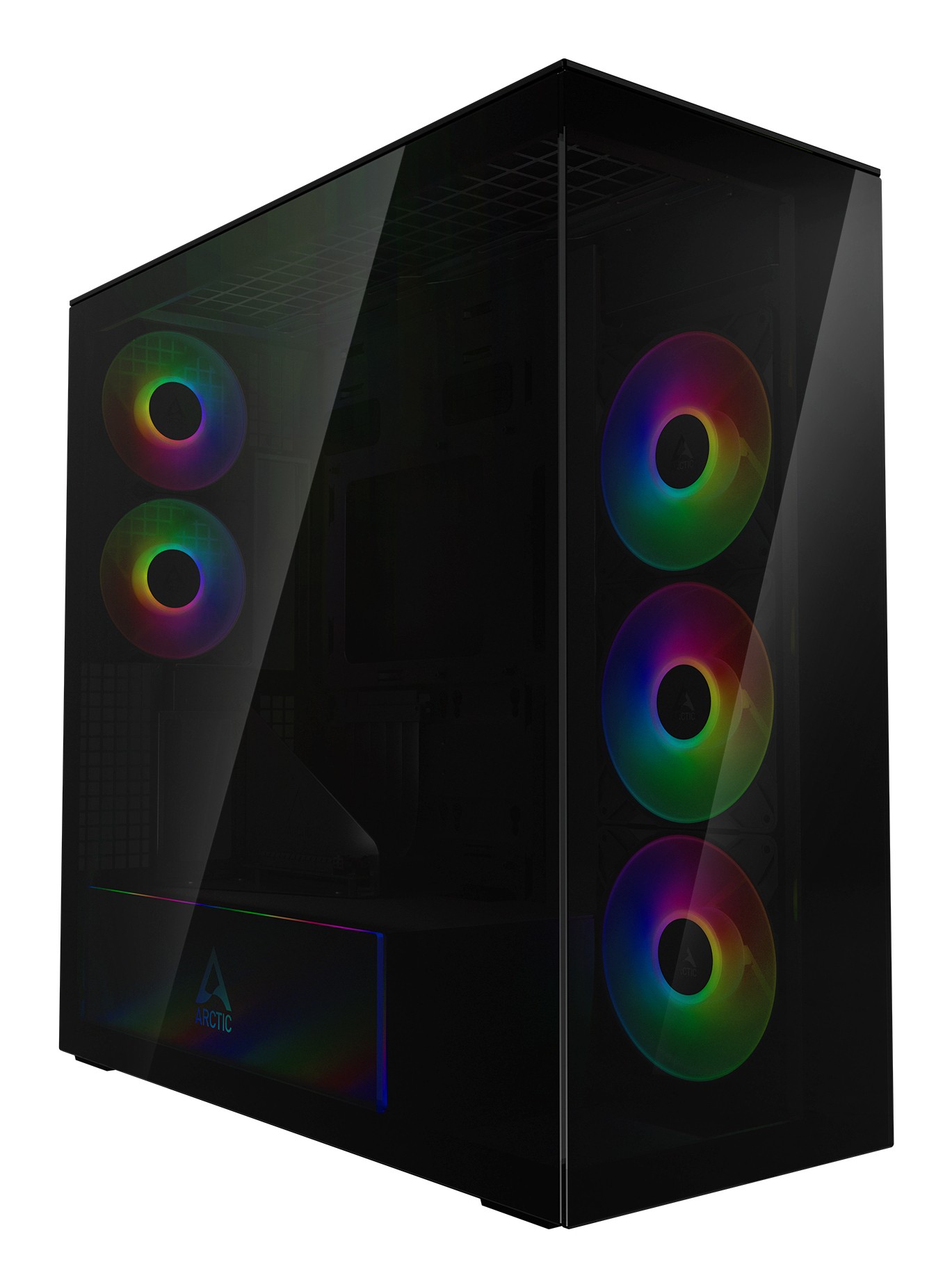 ARCTIC Xtender VG (Black) Premium E-ATX PC Case with Vertical GPU
