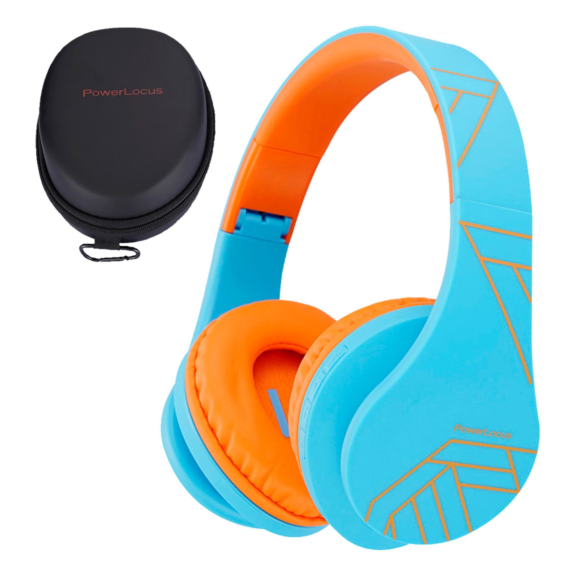 PowerLocus P2 Kids Kinder- casque bleue/orange
