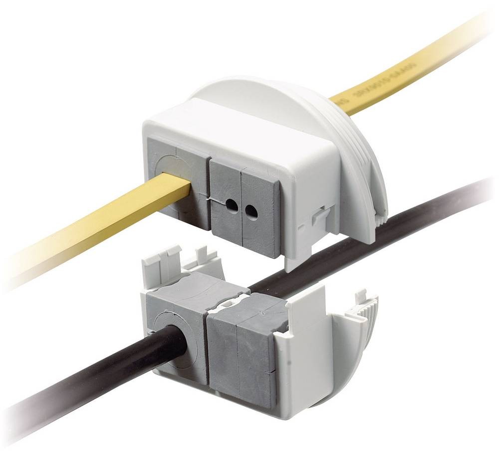 Icotek KVT 63/4 Kabeldurchführung teilbar gris 1 pc(s)