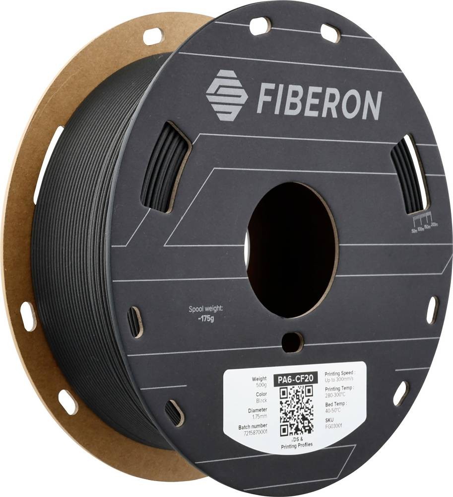 Polymaker FG03001 Fiberon PA6-CF20 Filament PA6-CF Kohlefaserverst