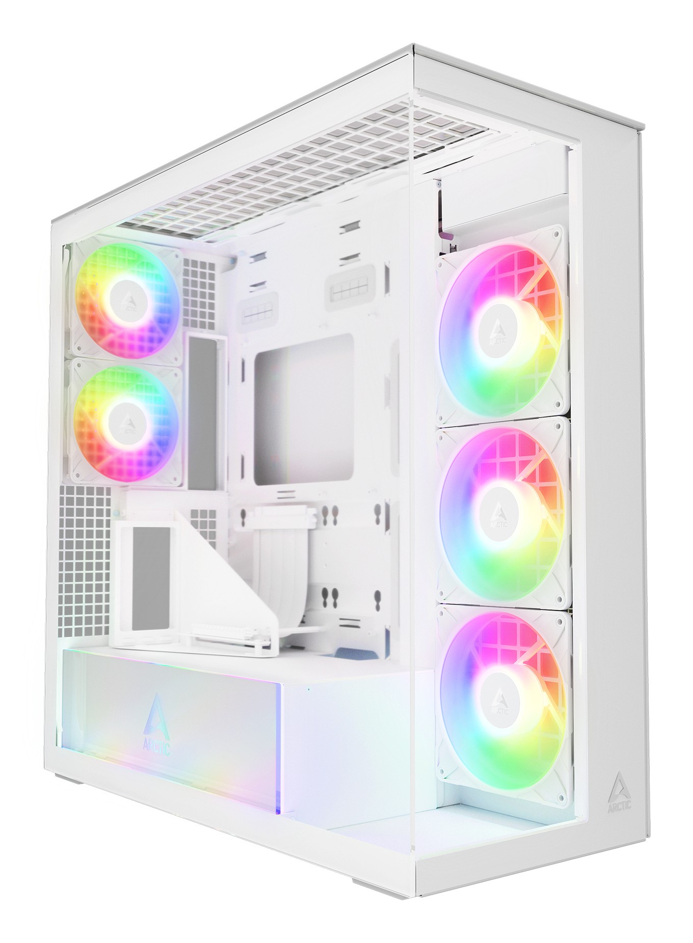 ARCTIC Xtender VG White (Clear Glass) Midi Tower Blanco - ARCTIC
