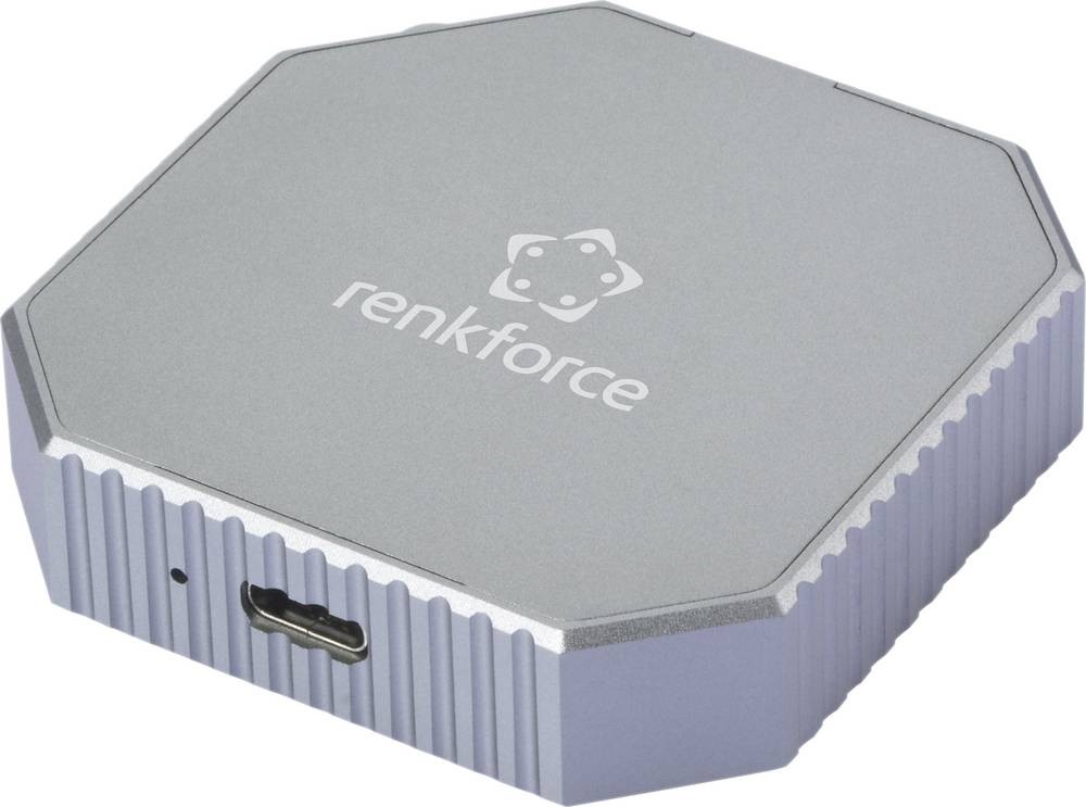 Renkforce RF-M2E-200 M.2-Festplatten-caja USB-C , M.2 SATA, M.2 PCIe