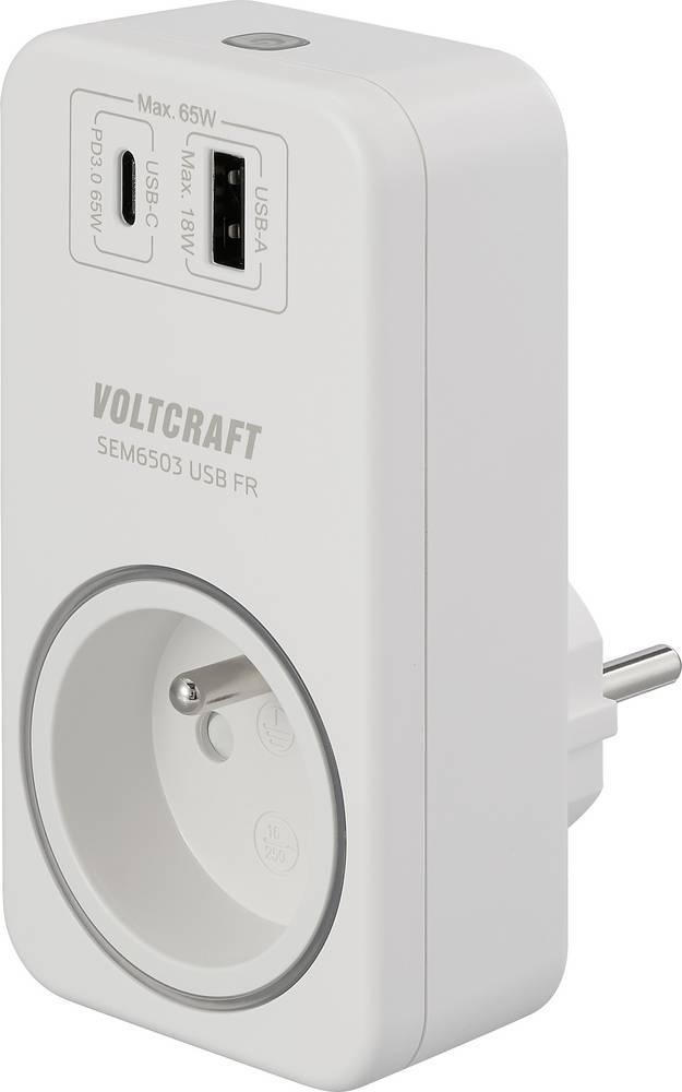 VOLTCRAFT SEM6503 FR Energiekosten-Messgerät USB-Schnittstelle, incl.