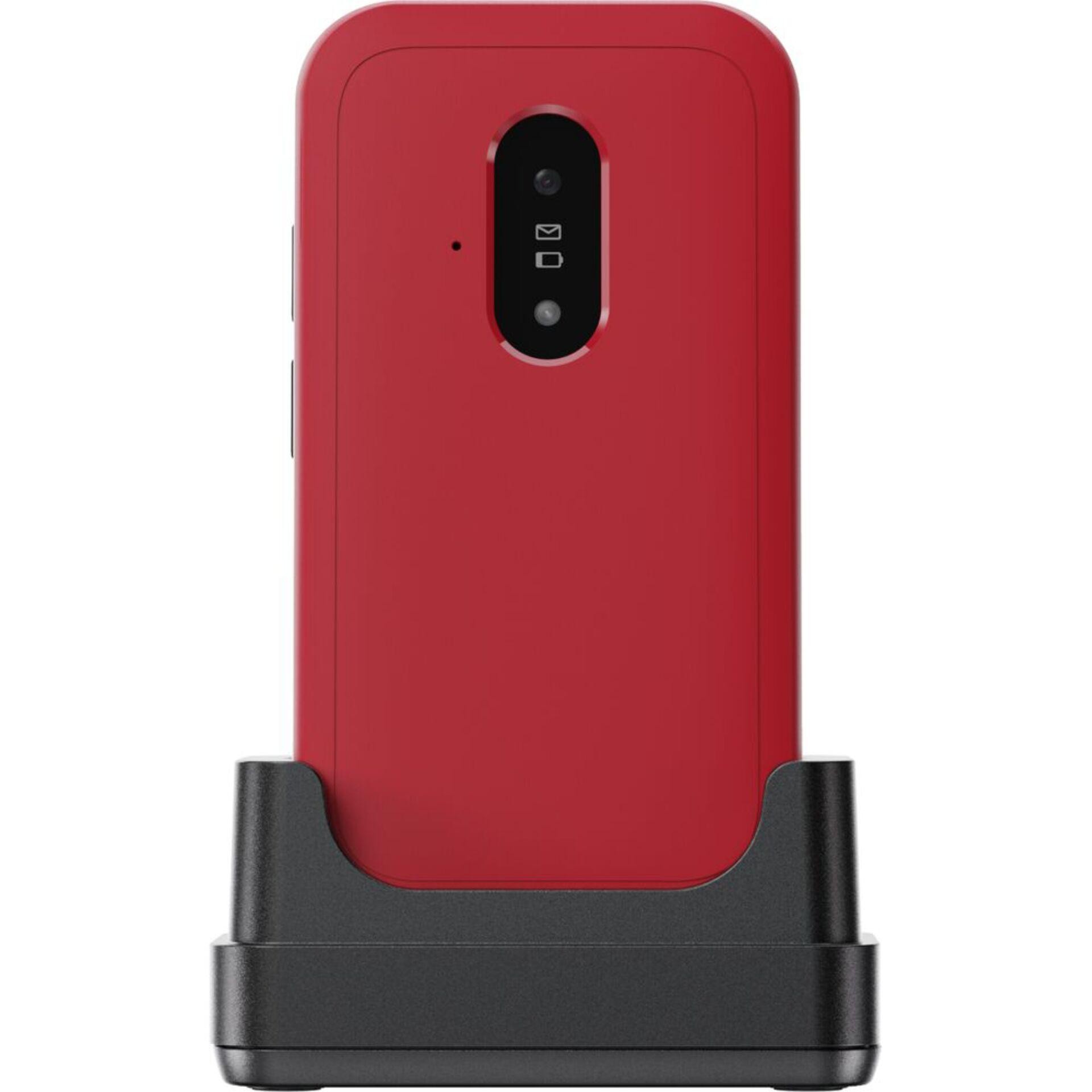 Doro Leva E22 7.11 cm (2.8") 127.8 g Red, White Feature phone - Doro