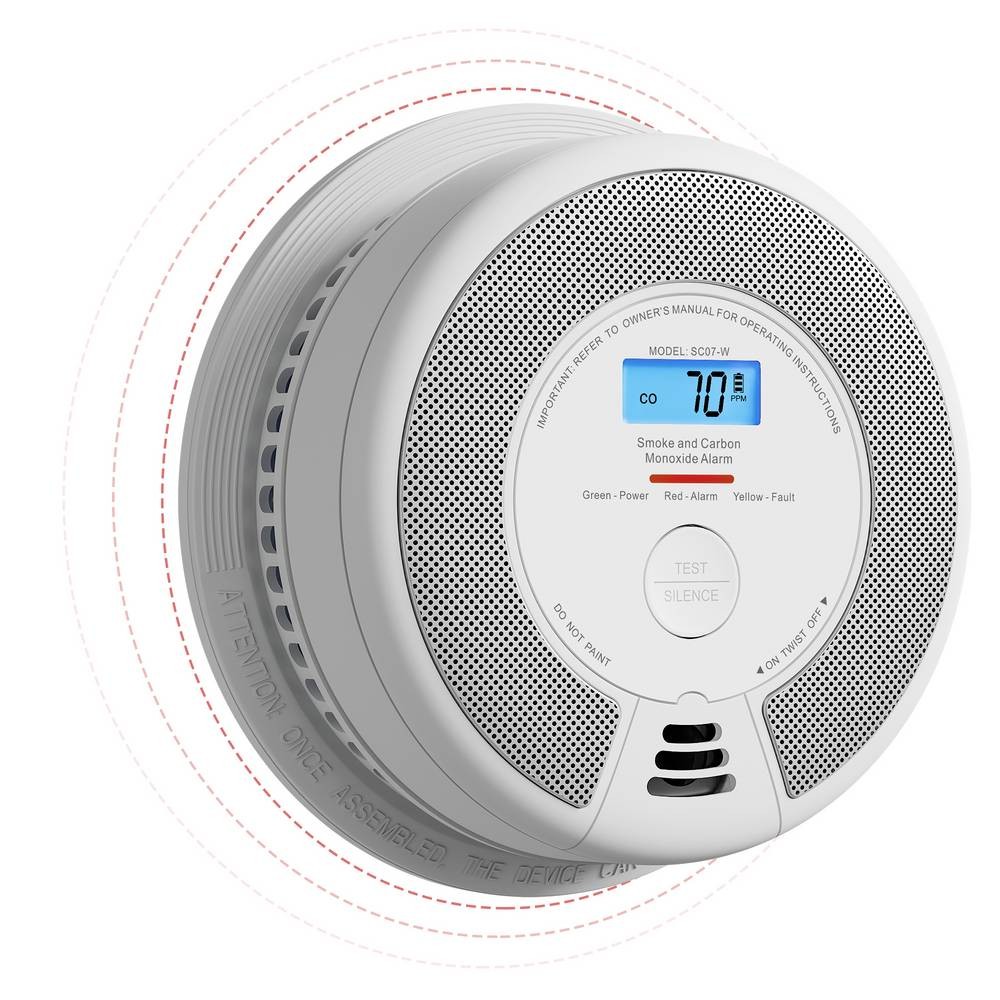 X-Sense SC07-W smoke detector Carbon monoxide detector