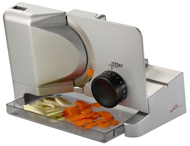 Ritter E 16 affettatrice Elettrico 65 W Acciaio inox Metallo - Ritter