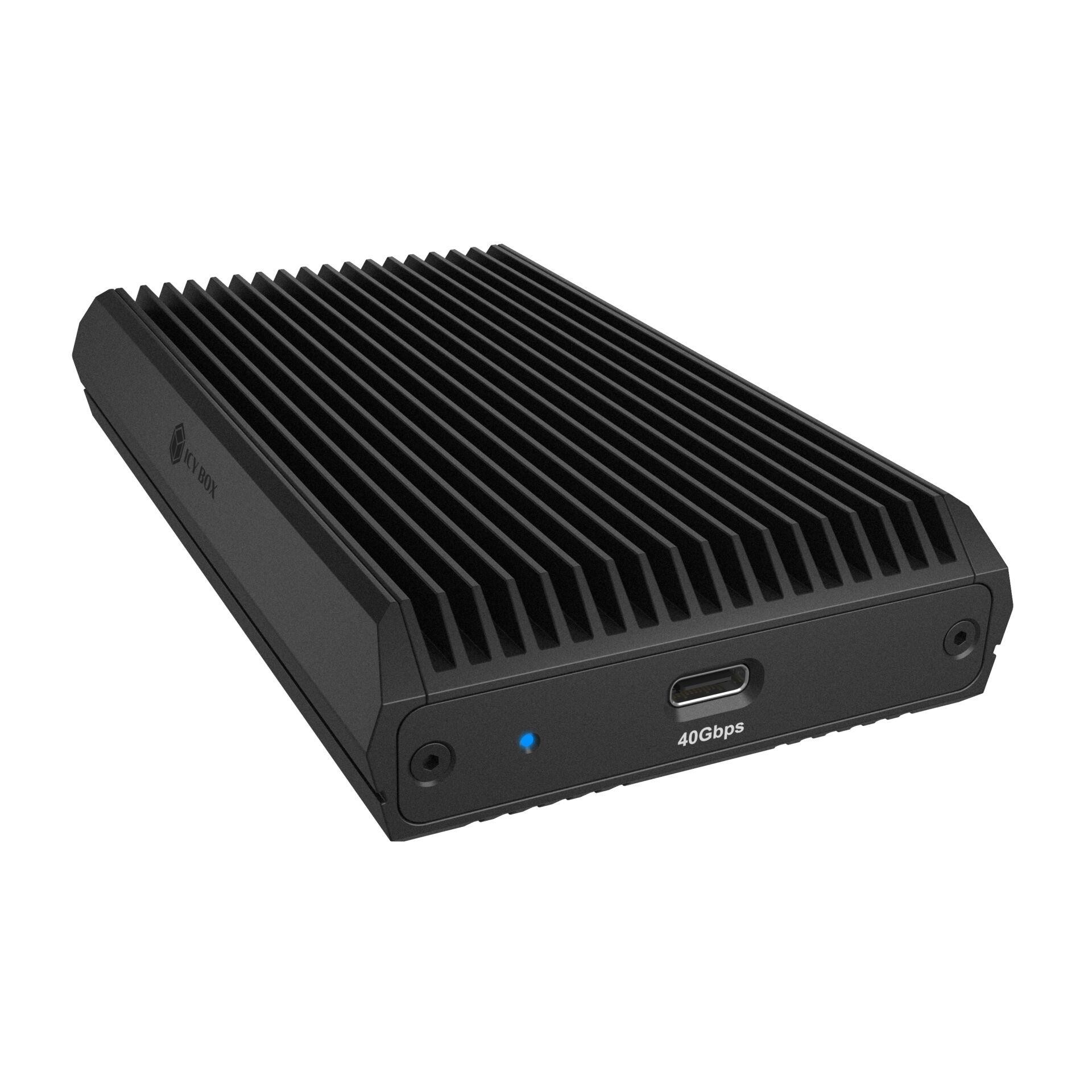 ICY BOX IB-1920M-C42 SSD enclosure Black M.2 - ICY BOX IB-1920M-C42,