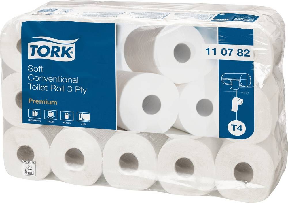 TORK Toilettenpapier Premium 110782 blanc Anzahl der Lagen: 3 lagig
