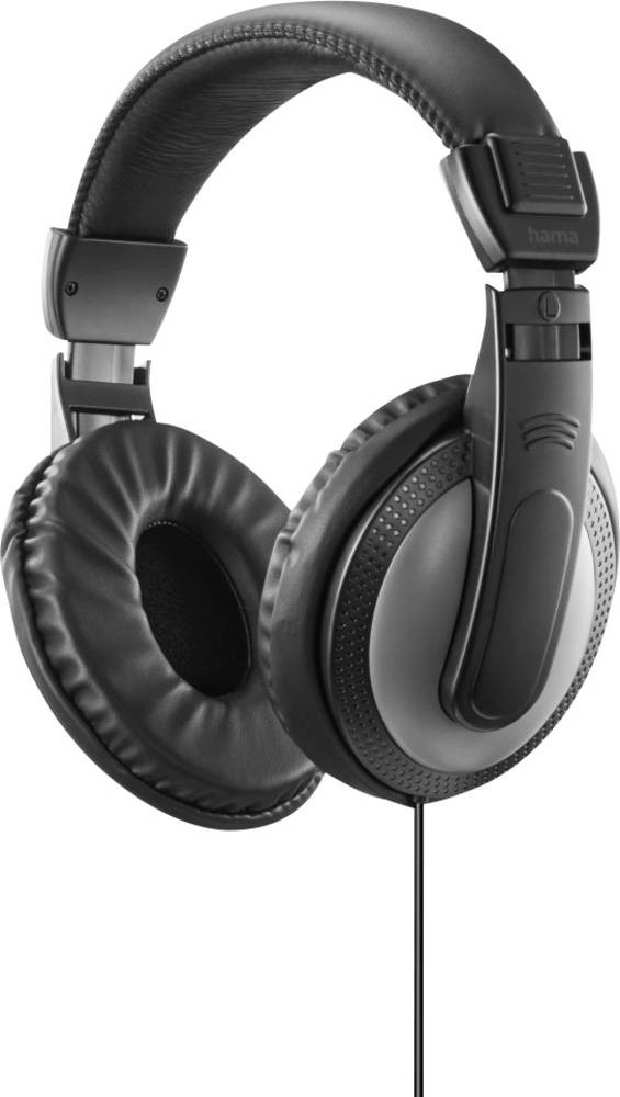 Hama ShellTV II Headphones Wired Head-band TV Black, Dark Grey - Hama
